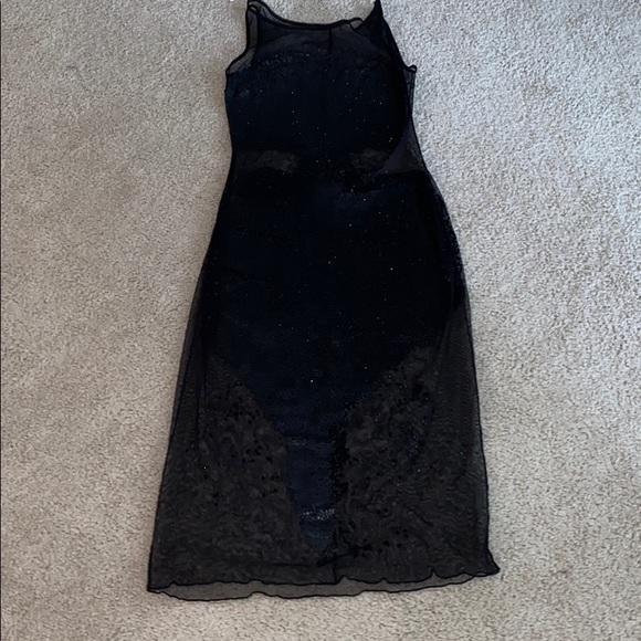 Beaded Sheer Dress - Picture 13 of 14